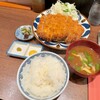 Tonkatsu Juuroku - 「大ロースカツ定食(300g)リブロース」(3800円)