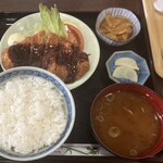 千歳 - 味噌かつ定食（1,000円）