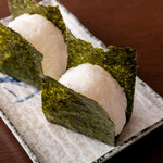 Onigiri (rice ball, plum, salt)