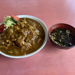 思い出 - カツカレー、ご飯少なめ、1000円