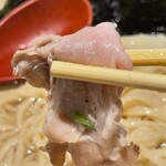 Yaki Ago Shio Ramen Takahashi - ハマグリと焼きあご塩らー麺お茶漬けセット（大盛り）　お肉