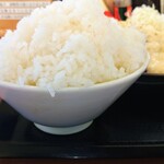 からやま - ご飯大盛　30円