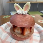 旬"喫茶 パンエス - sakura strawberry トップのうさ耳が可愛い♡