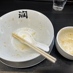 燕三条らーめん潤 - ご馳走さまでした。