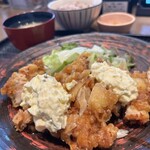 大戸屋 ごはん処 - 大戸屋風チキン南蛮定食¥980