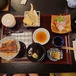 田毎 創味庵 - ●ミニ鰻丼定食　柚子　2,970円