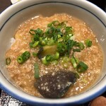 手打ち蕎麦 柴田 - ナスの餡かけ