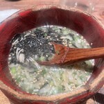 鳥茂 - 〆の素麺