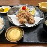 藤よし - 阿波尾鶏竜田揚げ定食