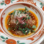 fu-fu shisen - 麻辣魚（いさき）