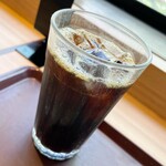 Kafe Ando Be- Kari Miyabi - アイスコーヒー@¥350（セット¥100引）