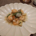 fu-fu shisen - 龍井蝦仁