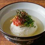 Mentaiko Ochazuke（boiled rice with tea）