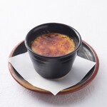 Scorched custard pudding