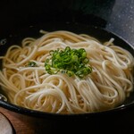 Goto udon with flying fish stock