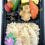 道の駅 藤樹の里あどがわ - たけのこ弁当￥650