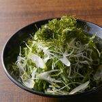 Kyushu Green Laver and Mizuna Choreogi Salad