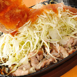 Hasumi - 豚とキャベツ鉄板焼き