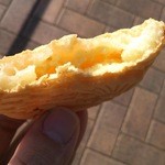 井村たい焼き堂 - たい焼き　カスタード　断面