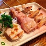 串兵衛 裏横 横浜東口店 - 「ささみわさび・正肉・ナンコツ」