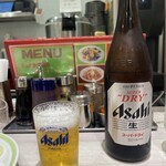 ジロー’S テーブル - ビール中瓶 ¥550
