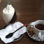 食楽壱zen 岳空 - デザート付き。コーヒーはセルフ。