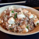 GOHAN-YA あたしんち - 大盛り麻婆豆腐定食 1,200円(税込)。