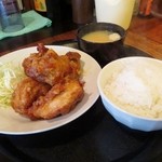 かこい - からあげ定食600円