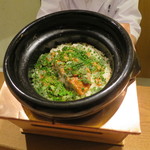 虎白 - お食事：金目鯛の炊込ご飯