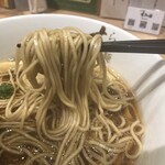らぁ麺すみ田 - 麺リフト