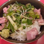 Mendokoro Suwa - ハーフチャーシューおかか飯