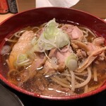 山形蕎麦 そばの実 - 冷たい肉そば