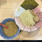 ラーメン匠 - 煮干しつけ麺チャーシュー・1280円＋味玉・100円