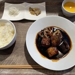 CINA New Modern Chinese - 熟成黒酢の酢豚ランチ　1200円