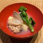 白 - 白(おまかせコース7品目)