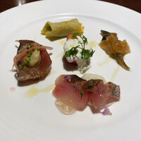 オステリア・オリエーラ - おまかせコースの前菜