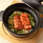 Mentaiko clay pot rice