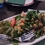ダバ インディア - ひよこ豆と玉ねぎのサラダ