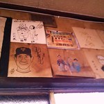 来々軒 - 2014年2月：壁にはG原監督