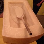 イル・ボッカローネ - パルミジャーノチーズのリゾット