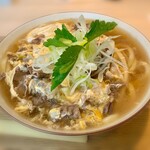 太閤うどん - 肉とじうどん(ランチ麺大盛) 990円