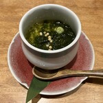 銀乃 - 卵豆腐
