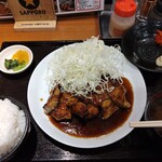 ガツ飯トンテキ食堂コロトン - トンテキ定食