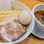 らぁ麺 はやし田 錦糸町店 - 味玉濃厚魚介豚骨つけ麺 1050円