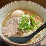 麺処 と市 - 味玉旨だしラーメン　大盛