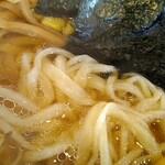 手打ちラーメン 本丸 - 手打ち麺