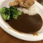 243256302 - カレー唐揚げブロッコリートッピング