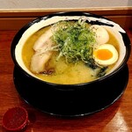 俺の中華たなか家 - 「肉中華辛味噌」着丼＼(^o^)／ 「自家製辛味噌」は特小小鉢(笑)にて別添え提供♭