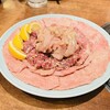 焼肉 静龍苑 - 塩ダレ盛り合わせ(タン塩・ミノ塩・塩ハラミ) 4人前