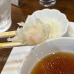 てんぷら 富仕田 - チョイとピンぼけ…半生でジューシー